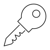 ícone de chaves, adequado para uma ampla gama de projetos criativos digitais. vetor