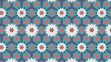 padrão sem emenda árabe em estilo étnico muçulmano de palette.arabic multicolorido. design de papel de parede do Ramadã. . ilustração vetorial. vetor