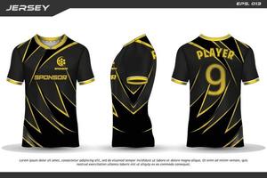 Jersey design sublimação camiseta padrão geométrico premium incrível coleção de vetores para futebol futebol corrida ciclismo jogos motocross esportes