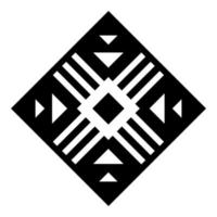 arte de padrão étnico geométrico. estilo americano, mexicano. ornamento tribal asteca de fundo. design para tecido, vestuário, têxtil, logotipo, símbolo. vetor