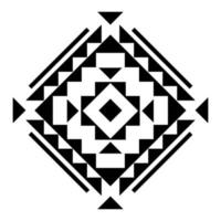 arte de padrão étnico geométrico. estilo americano, mexicano. ornamento tribal asteca de fundo. design para tecido, vestuário, têxtil, logotipo, símbolo. vetor