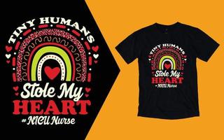 minúsculos humanos roubaram meu coração camiseta enfermeira nicu, camiseta enfermeira dia dos namorados vetor