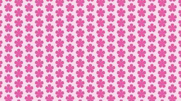 papel de parede mini flores cor de rosa vetor