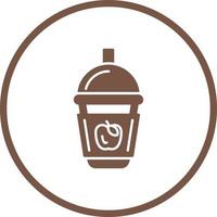 ícone de vetor de smoothie