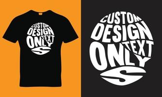 design de t-shirt tipografia vetor