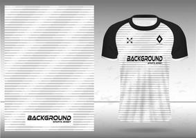 tecido têxtil para camisetas esportivas, camisas de futebol e maquetes para o clube de futebol. vista frontal uniforme. vetor