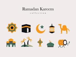 ramadã islâmico mubarak fundo ilustração árabe ornamento padrão elemento abstrato árabe islã vetor