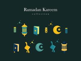 ramadã islâmico mubarak fundo árabe ilustração ornamento padrão elemento abstrato árabe islã vetor