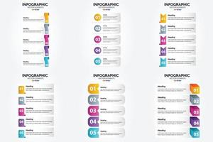 use essas ilustrações vetoriais em seus infográficos para publicidade. brochuras. panfletos. e revistas. vetor