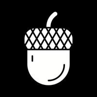 ícone de vetor de bolota