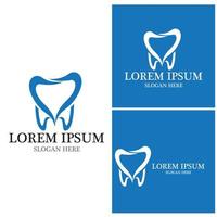 ilustração em vetor modelo logotipo dental