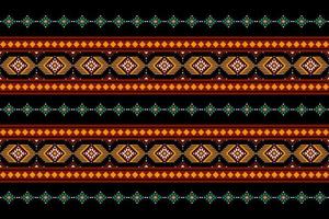 design tradicional geométrico étnico oriental sem costura padrão para fundo, tapete, papel de parede, roupas, embrulho, batik, tecido, vetor, ilustração, estilo bordado. vetor