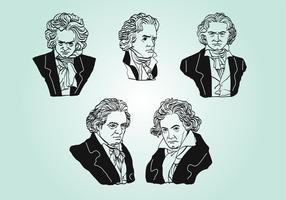 Pacote de vetores de Beethoven
