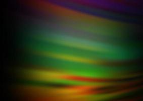 multicolor escuro, abstrato do vetor do arco-íris.