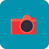 ícone de câmera minimalista e icônico. perfeito para uso em aplicativos, sites e designs gráficos vetor