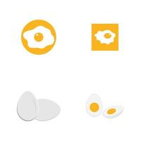 vetor de logotipo de ovo