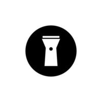 ícone de símbolo de lanterna vetorial para tecnologia moderna vetor