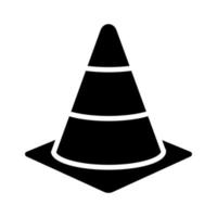 vetor de ícone de cone de segurança para o design do seu site, logotipo, aplicativo, interface do usuário. ilustração vetorial