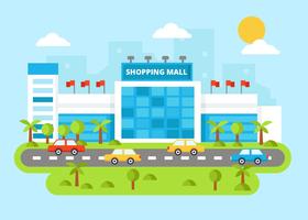 vetor de centro comercial gratuito moderno mall