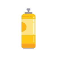 vetor plano de ícone de garrafa de ar. ambientador em spray
