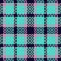 verifique a textura tartan. vetor de tecido sem costura. padrão xadrez têxtil de fundo.