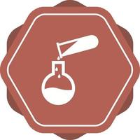 ícone de glifo de vetor químico ii de mistura exclusivo