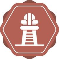ícone de vetor de cadeira de salva-vidas