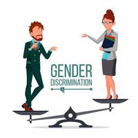 discriminação de gênero e vetor de comparação humana