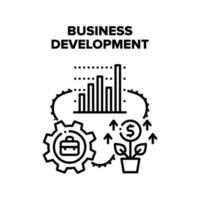 ilustração do conceito de vetor de desenvolvimento de negócios