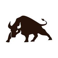 ilustrações vetoriais de logotipo de touro abstrato logotipo de ícone de design vetor