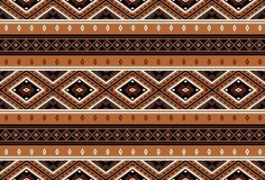 design tradicional geométrico étnico oriental sem costura padrão para fundo, tapete, papel de parede, roupas, embrulho, batik, tecido, vetor, ilustração, estilo bordado. vetor