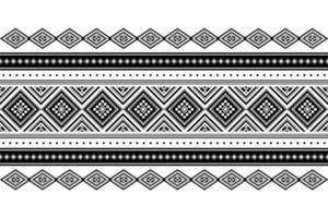 design tradicional geométrico étnico oriental sem costura padrão para fundo, tapete, papel de parede, roupas, embrulho, batik, tecido, vetor, ilustração, estilo bordado. vetor