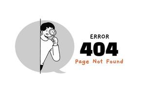 site em construção, ilustração de manutenção de página 404. conceito de página de destino. vetor