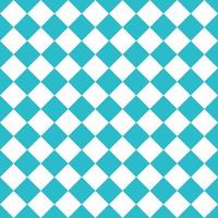 padrão xadrez e quadrados diagonal sem costura azul e branco vetor