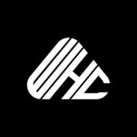 whc letter logo design criativo com gráfico vetorial, whc logotipo simples e moderno. vetor