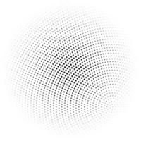 ilustração vetorial de fundo ponto pontilhado círculo abstrato vetor