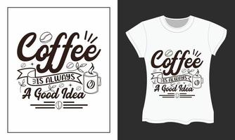 design de camiseta svg de café. design de arquivos de corte svg de café. design de camiseta de café. vetor