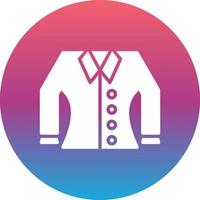 ícone de vetor de roupas femininas blusa