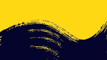 fundo de miniatura moderno grunge preto e amarelo vetor