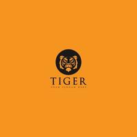 vetor de logotipo de tigre