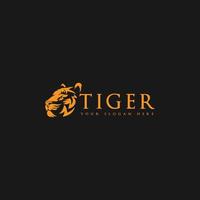 vetor de logotipo de tigre