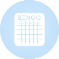 ícone de vetor de bingo