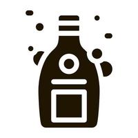 ilustração de símbolo vetorial de ícone de garrafa de xampu vetor
