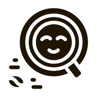 ilustração de glifo vetorial de ícone de xícara de café vetor