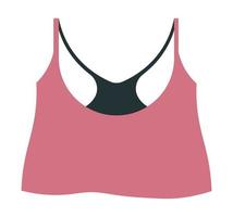 roupas femininas, top esportivo para vetor de fitness