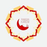 vetor muçulmano do ramadã kareem