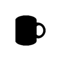 ícone da xícara de café. símbolo de fundo de pôster de grande venda de café de estilo simples. elemento de design de logotipo de marca de xícara de café. impressão de camiseta de xícara de café. vetor para adesivo.