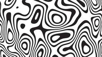 textura de fundo abstrato de padrão de linha preto e branco vetor