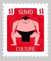 cartão postal ou marca com vetor de cultura japonesa