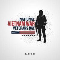 dia nacional dos veteranos da guerra do vietnã. 29 de março nos eua